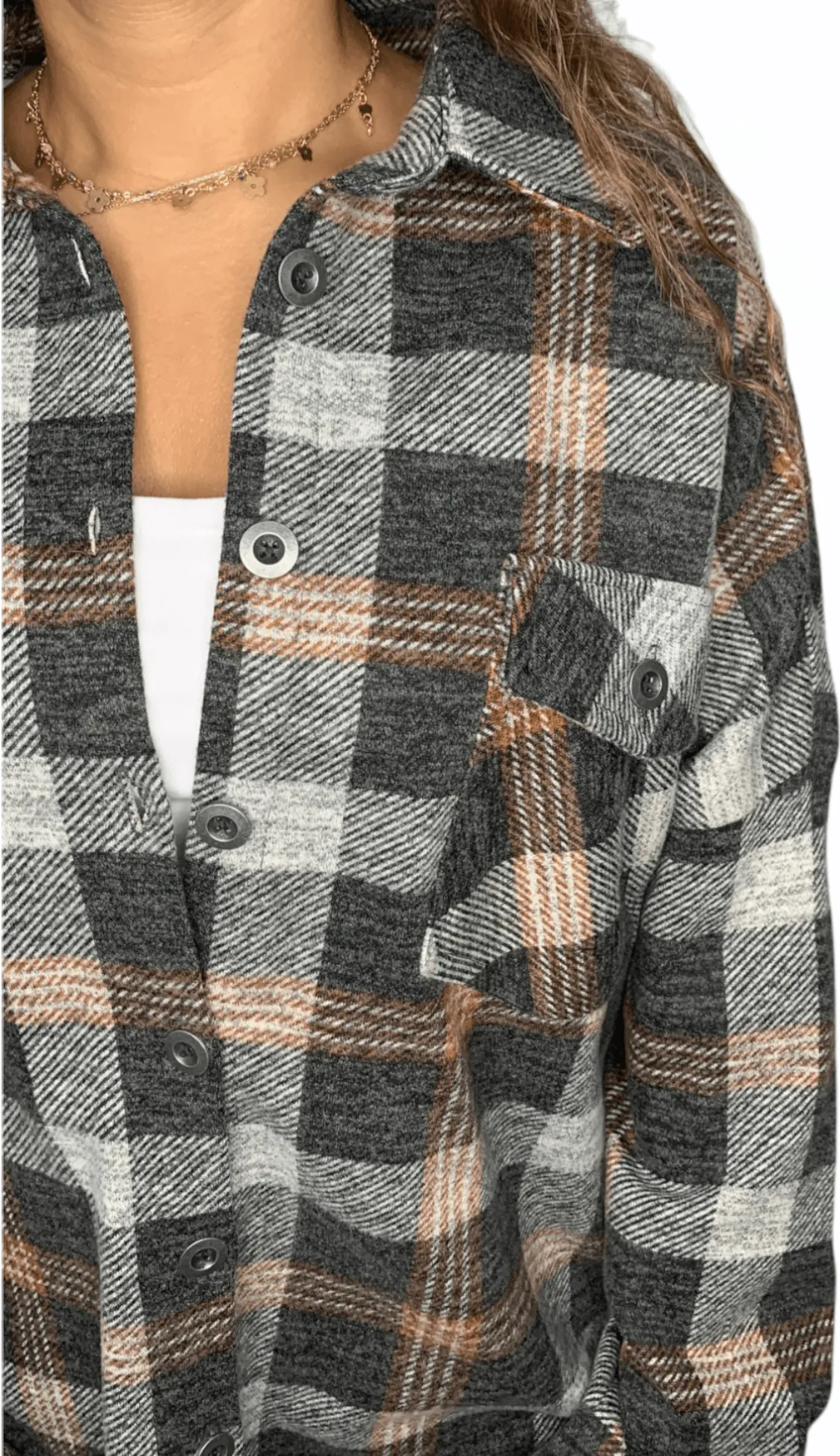 Airmars Patterned Shirt - Orange