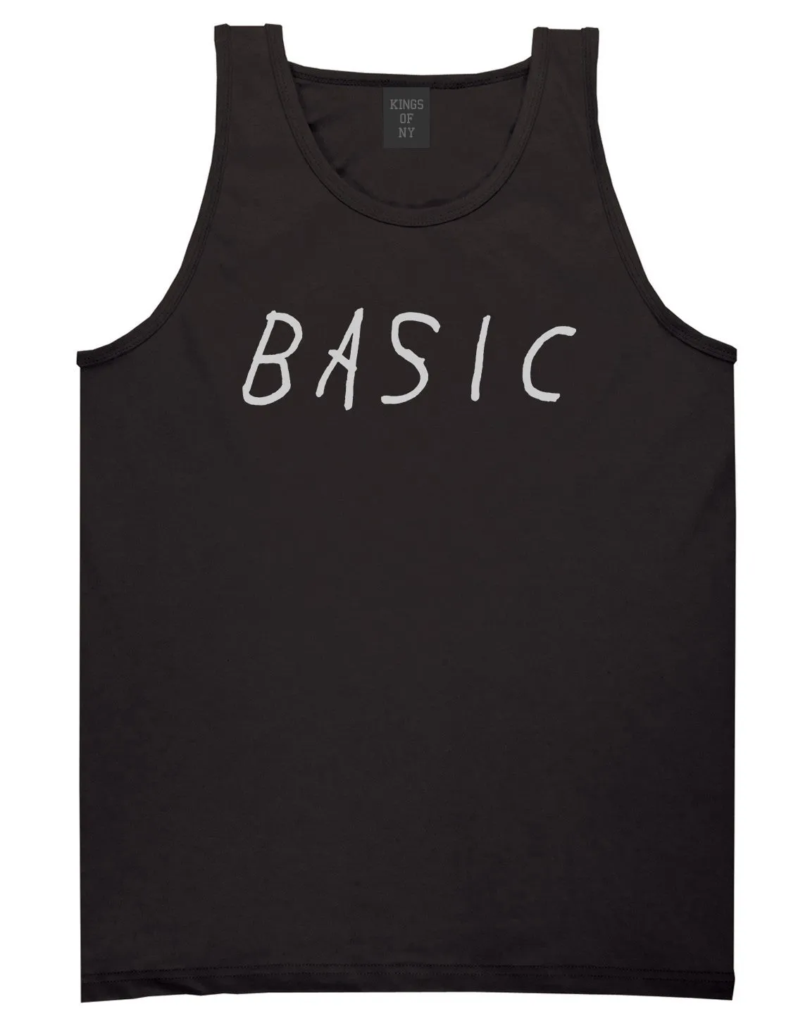 Basic Plain Mens Tank Top Shirt