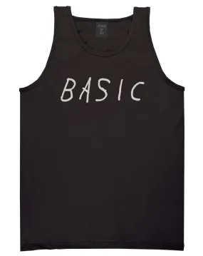 Basic Plain Mens Tank Top Shirt