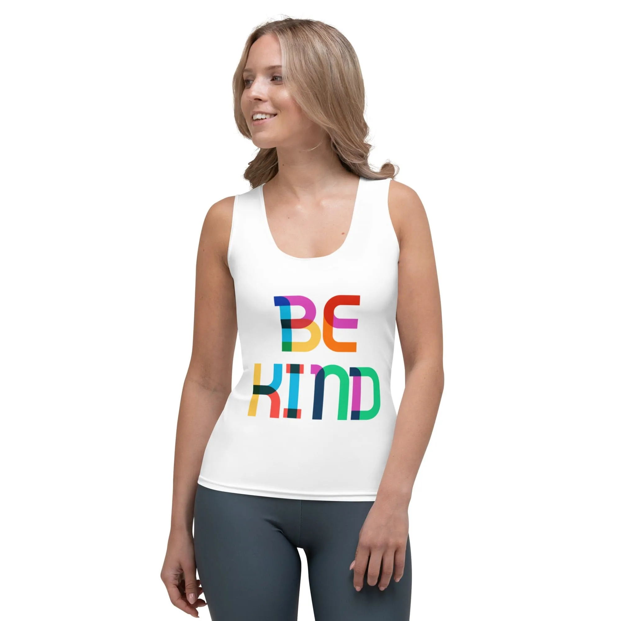 Be Kind - Women's Colorful Tank Top - XS-XL