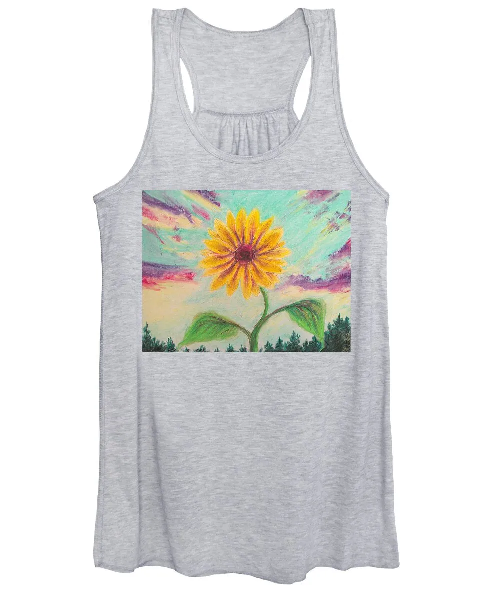 Berry Sunflower - Women's Tank Top