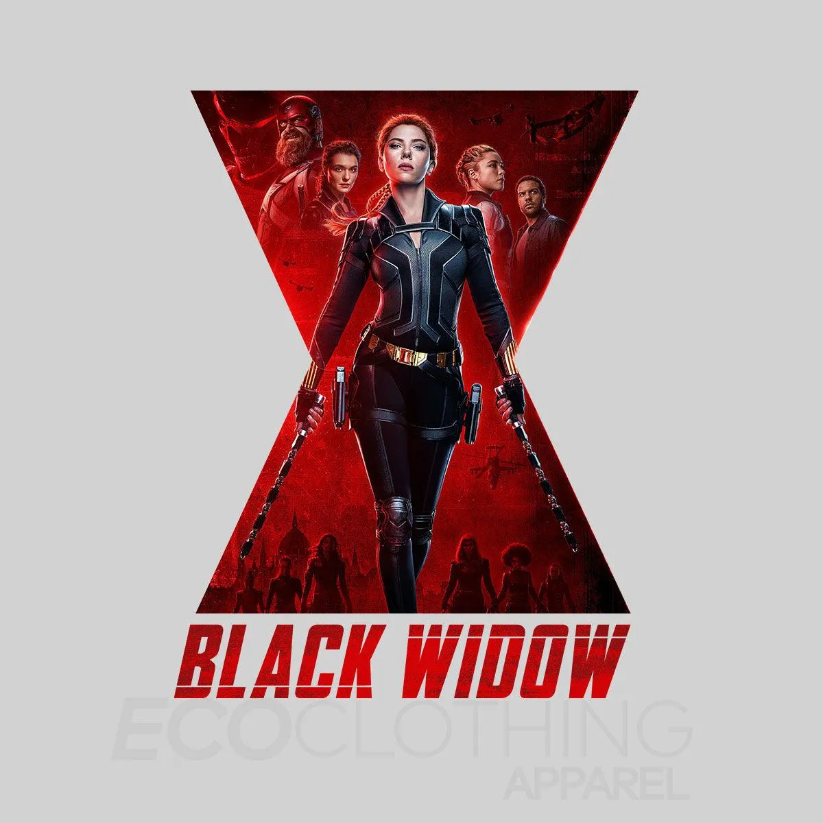 Black Widow Movie Tee Action Marvel Adventure Superhero Adult Gift Unisex Tank Top