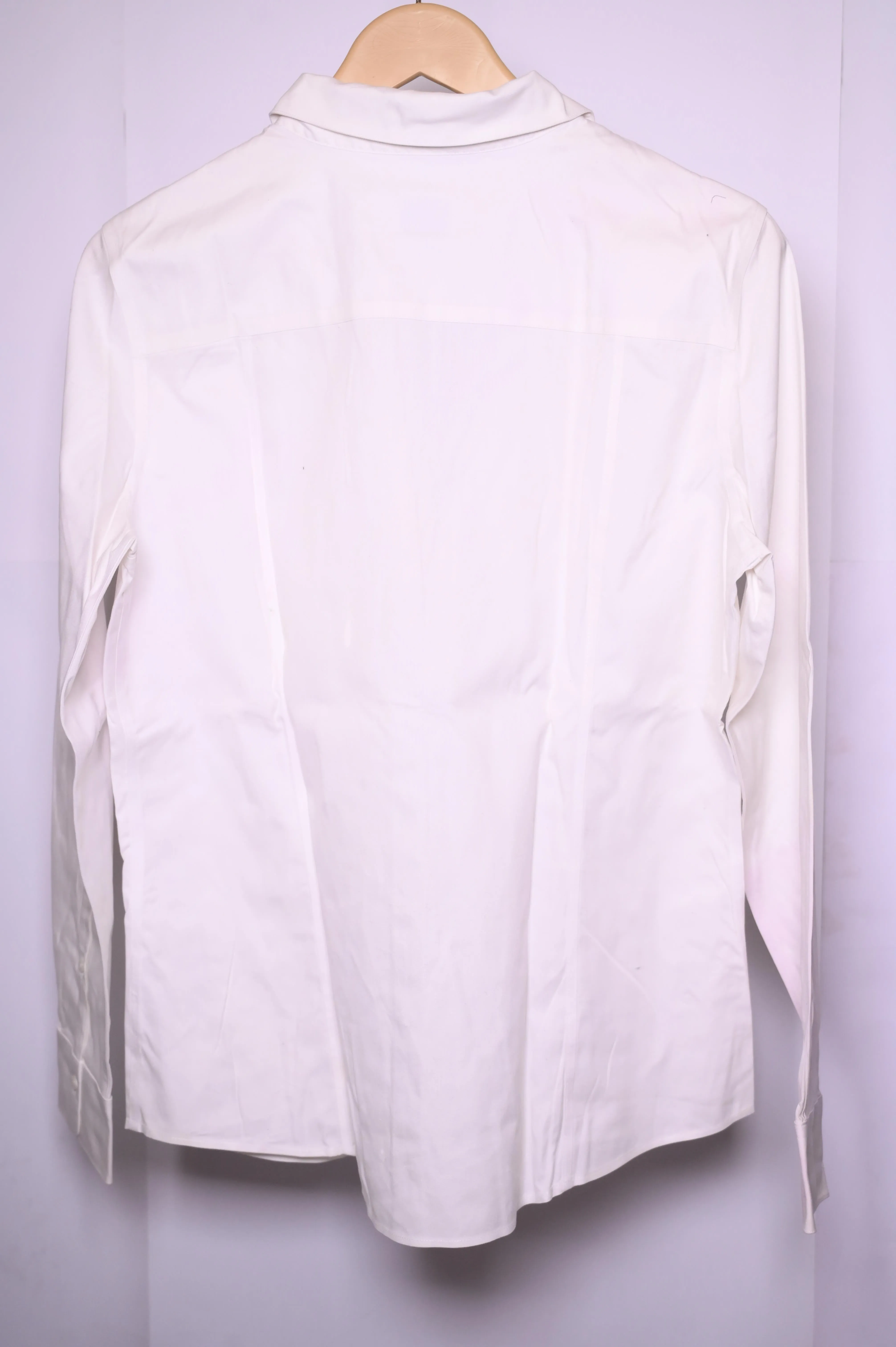 Brookes Brother White Button-Down Blouse