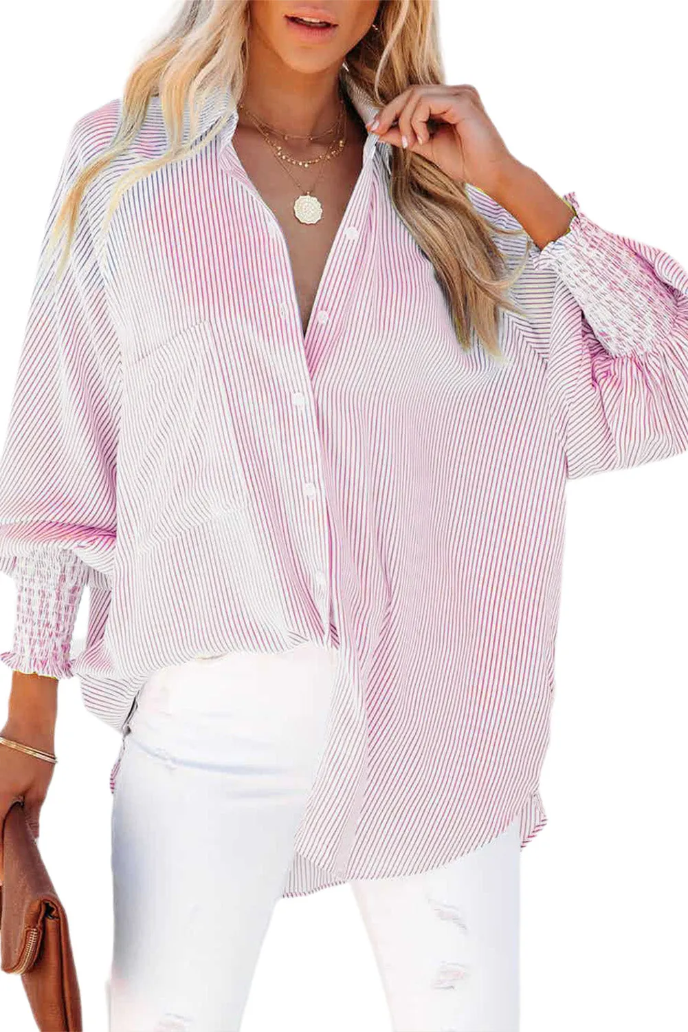 Button-Down Shirt with Cuffs