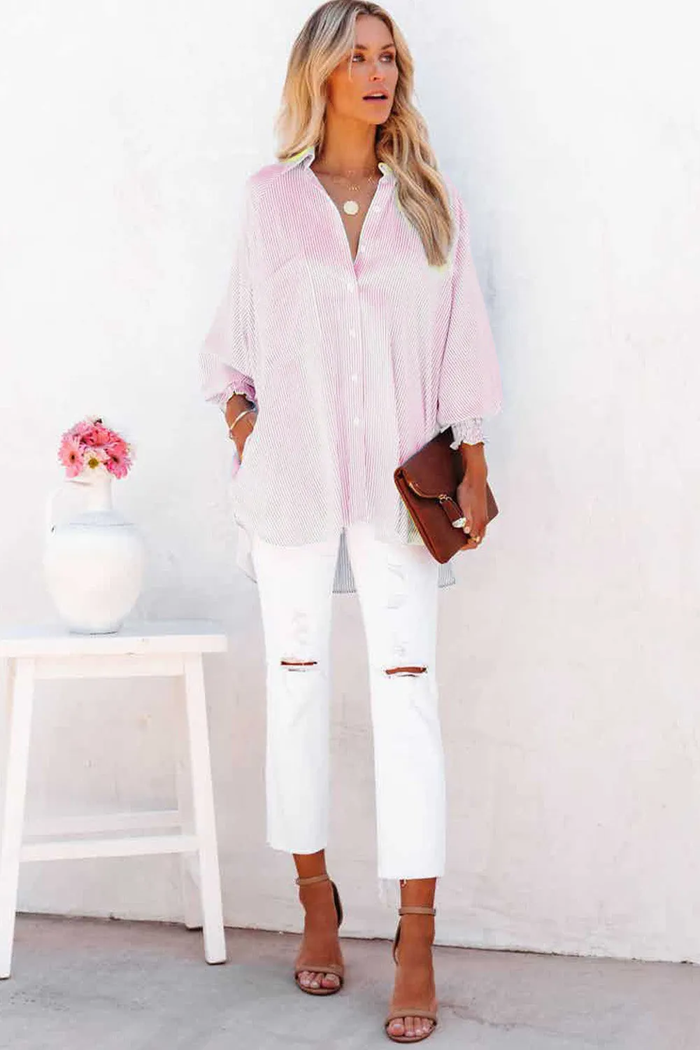 Button-Down Shirt with Cuffs