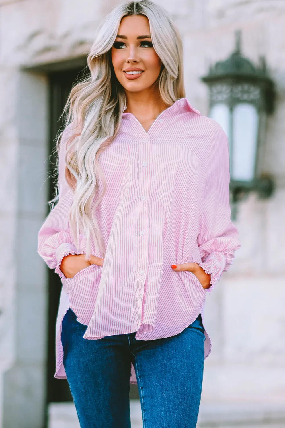 Button-Down Shirt with Cuffs