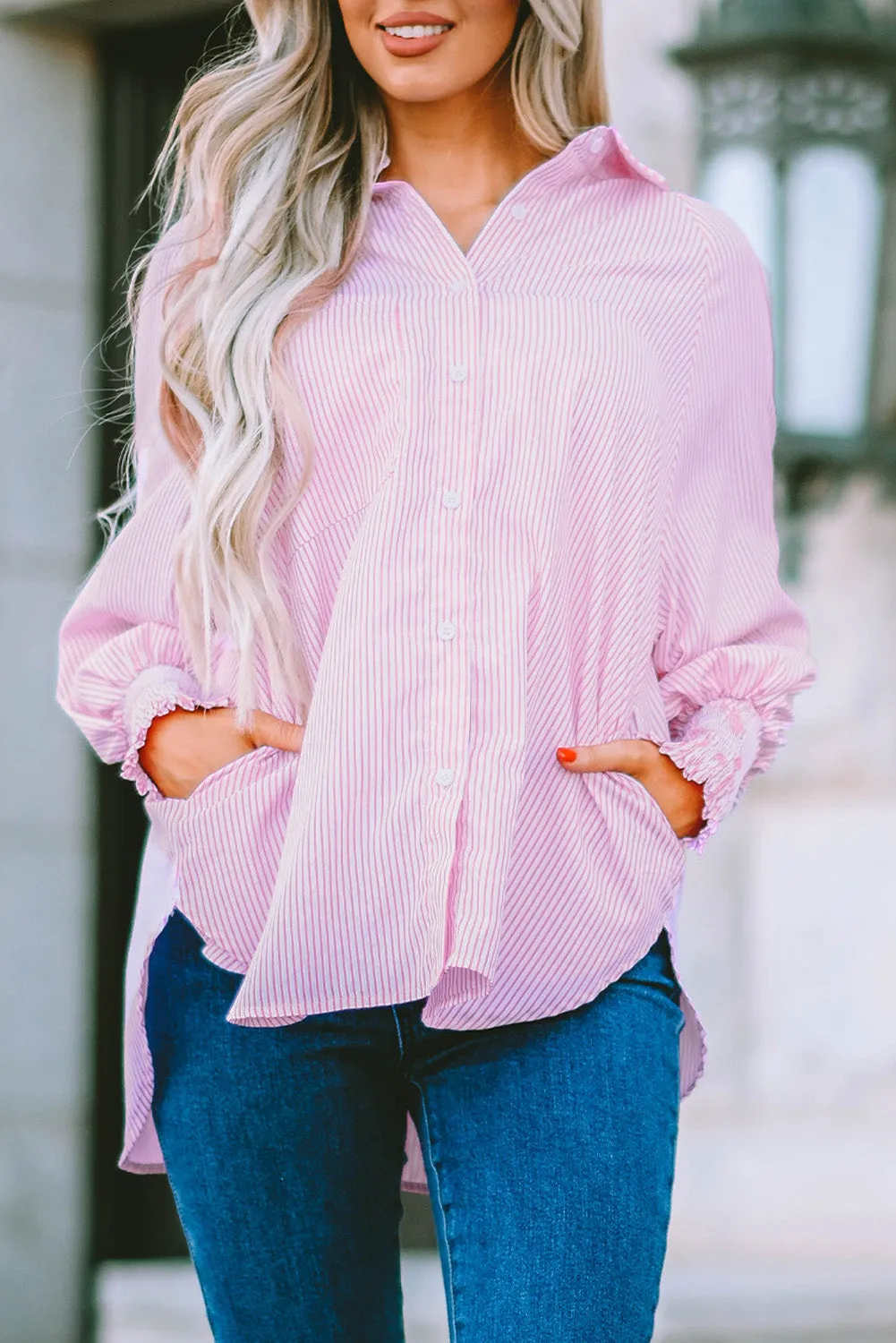 Button-Down Shirt with Cuffs