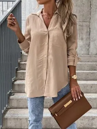 Button-Down Shirt with Cuffs