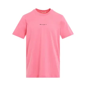 Classic Logo T-Shirt in Pink Candy