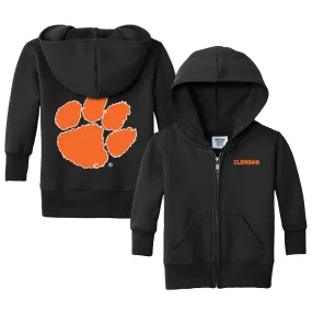 Clemson Tigers Logo Infant Full-Zip Sweatshirt