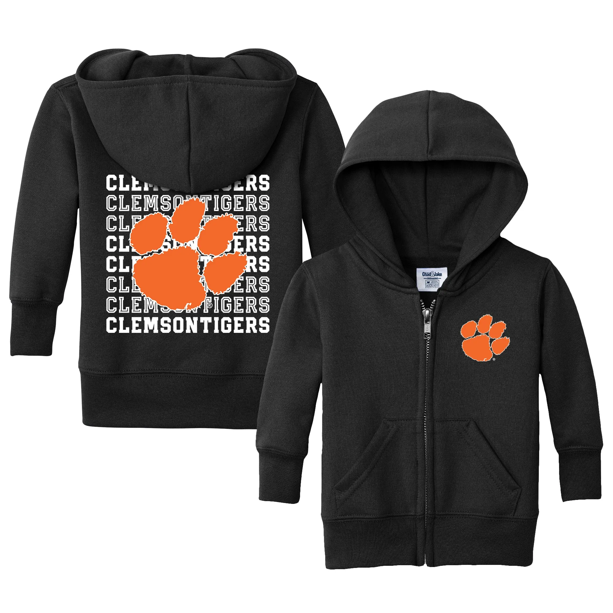 Clemson Tigers Retro Infant Full-Zip Sweatshirt