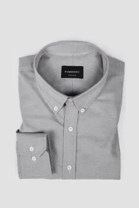 Cloud Grey Oxford Shirt