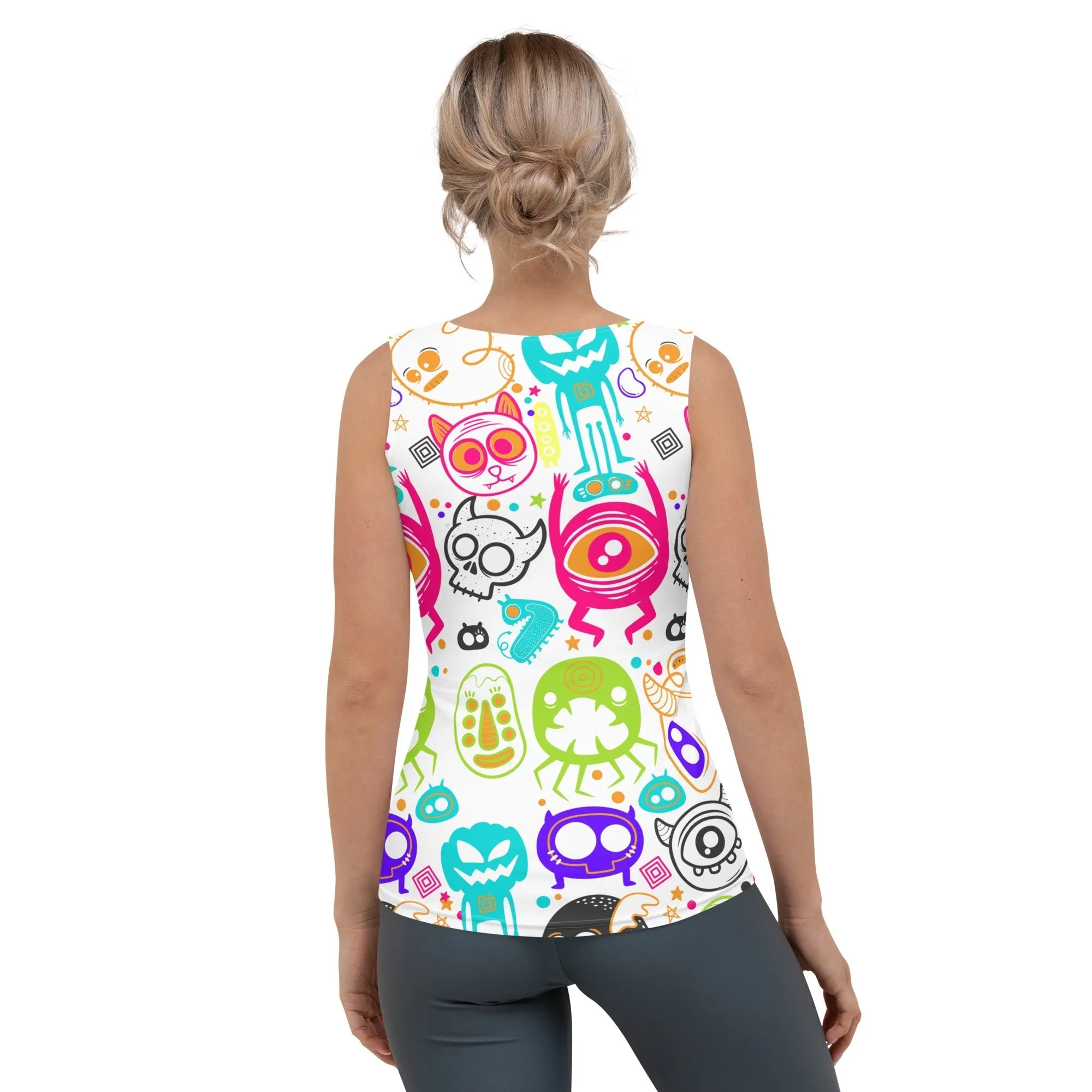 Colorful Doodles Tank Top