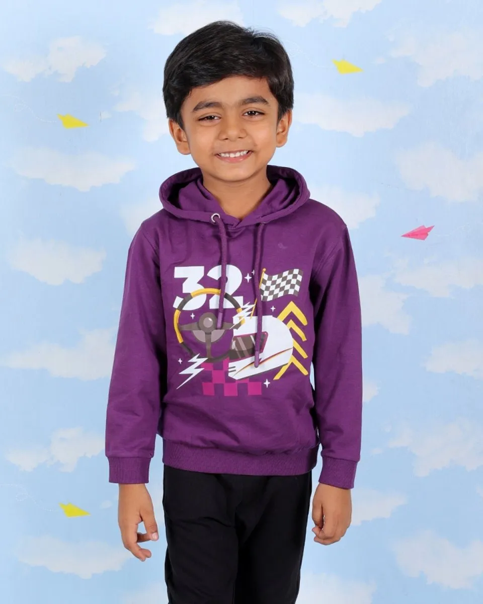 Combo of 2 Kids Hooded Sweatshirts