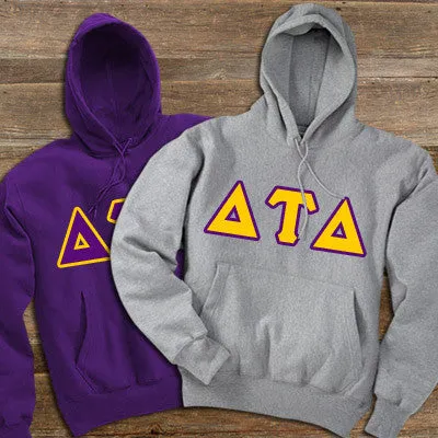 Delta Tau Delta Hooded Sweatshirt, 2-Pack Bundle Deal - TWILL