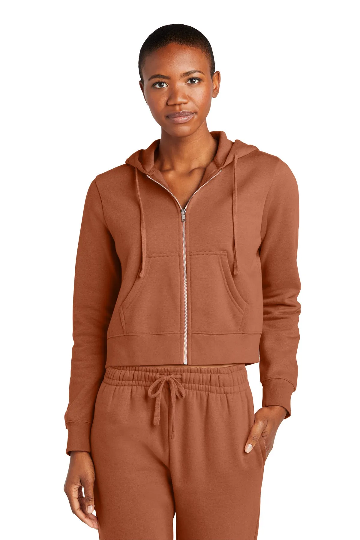 District Women's V.I.T.™ Fleece Full-Zip Hoodie DT6103