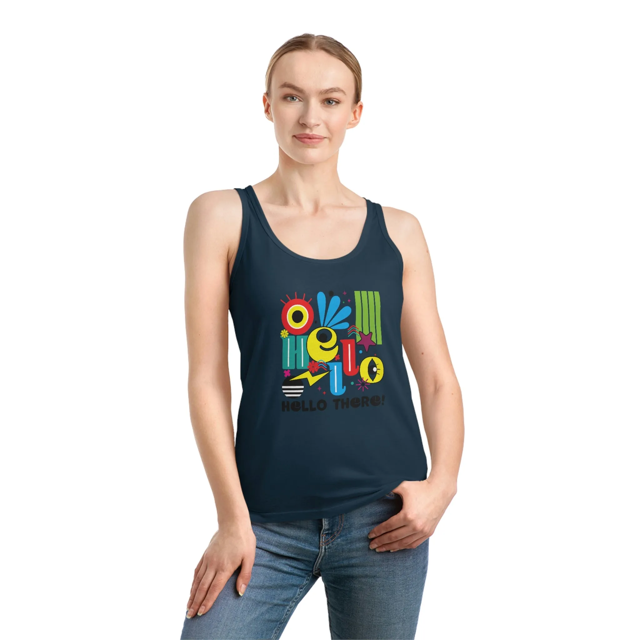 Hello There - Colorful Women's Dreamer Tank Top