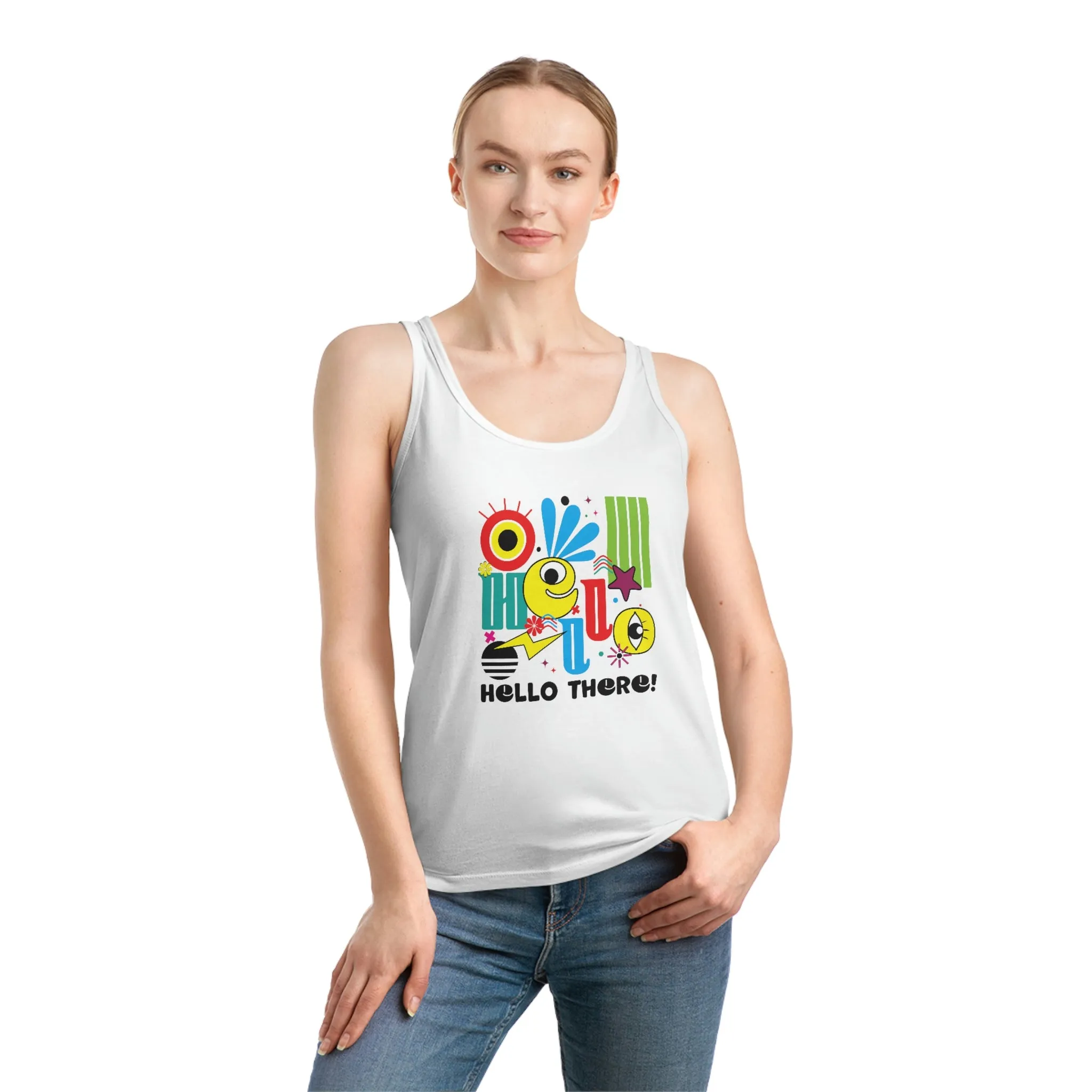 Hello There - Colorful Women's Dreamer Tank Top