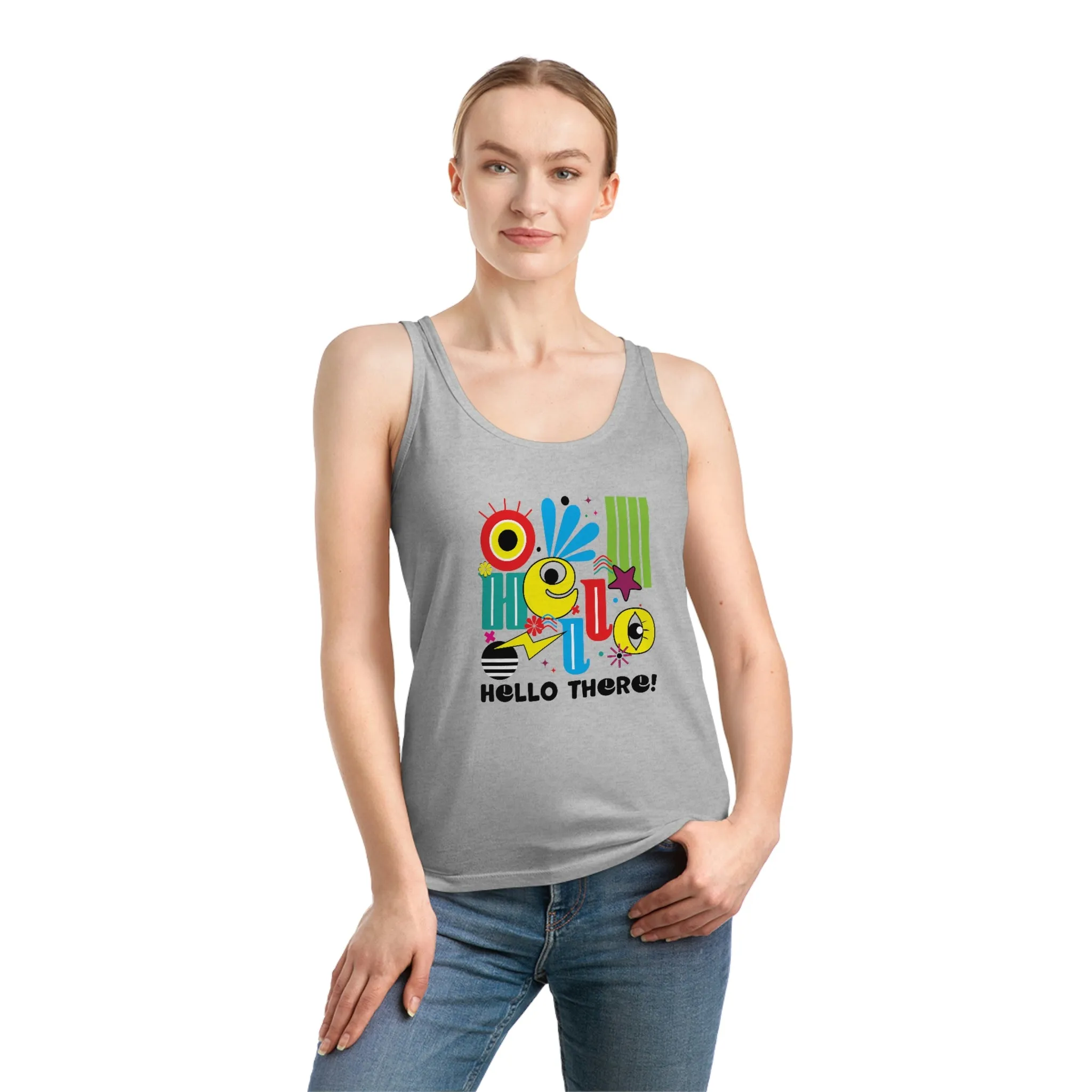 Hello There - Colorful Women's Dreamer Tank Top