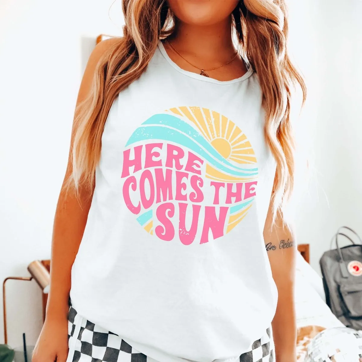 Here Comes The Sun Comfort Color Tank