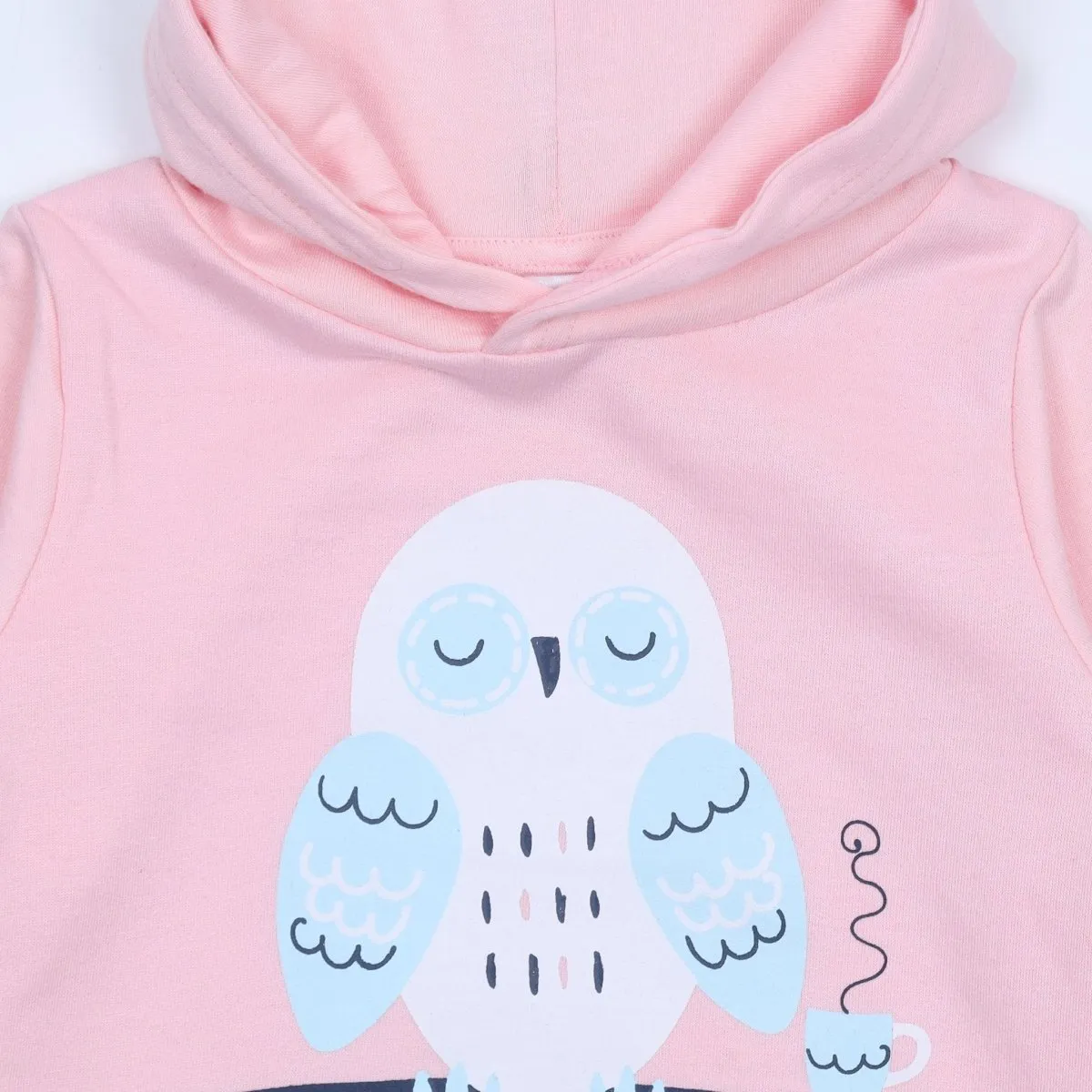 Hooded Sweatshirt Combo of 2-Little Monster-Owlsome