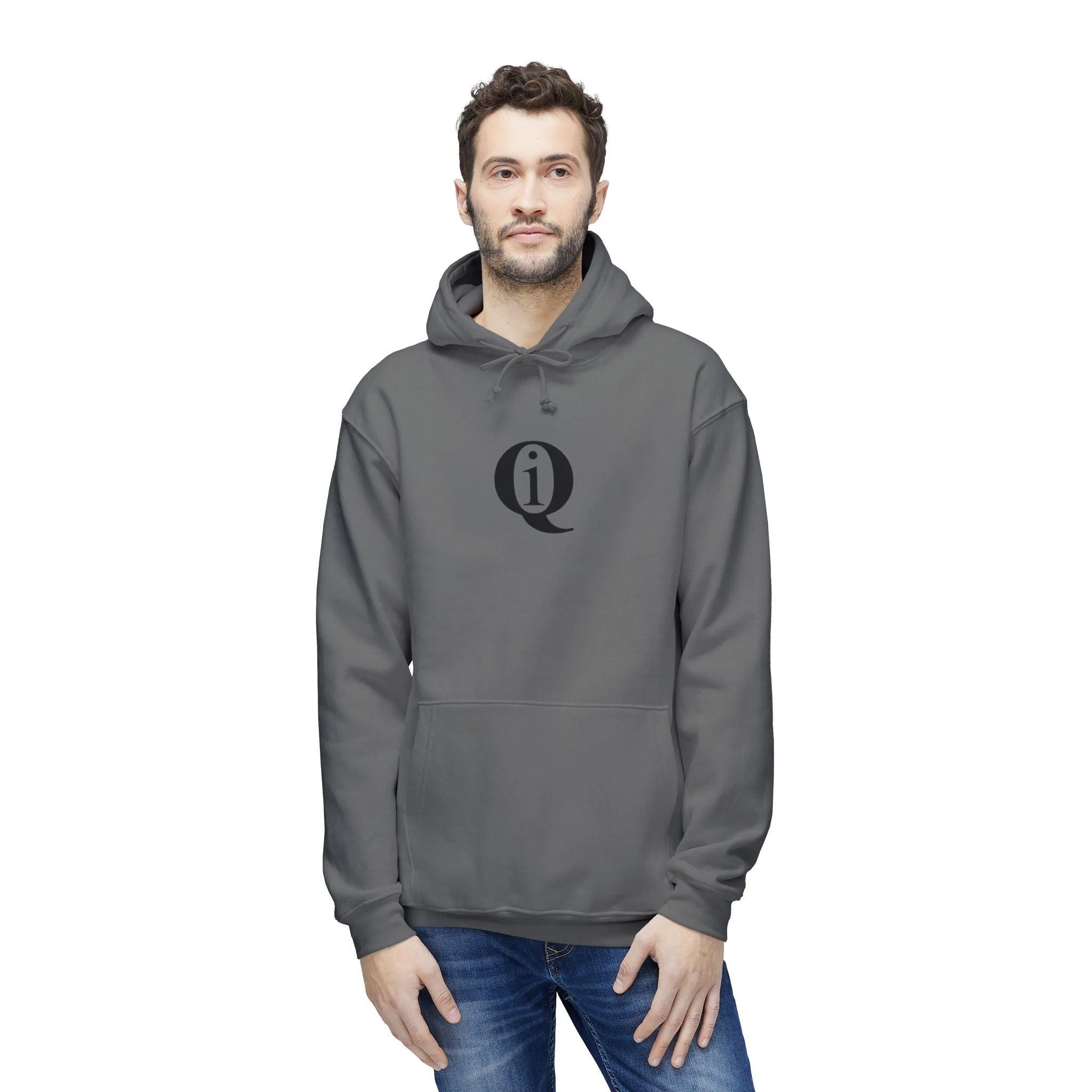 IQ Fashion | Unisex Hooded Sweatshirt, Made in US