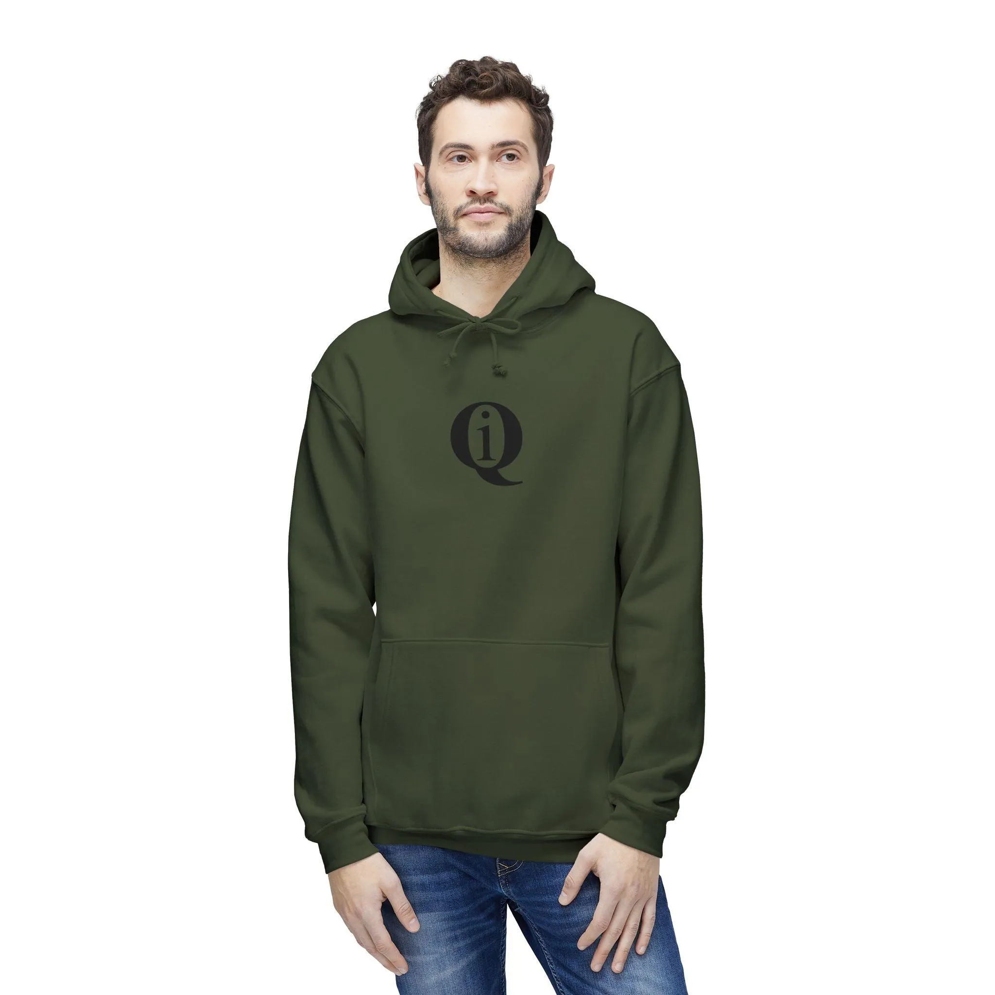 IQ Fashion | Unisex Hooded Sweatshirt, Made in US