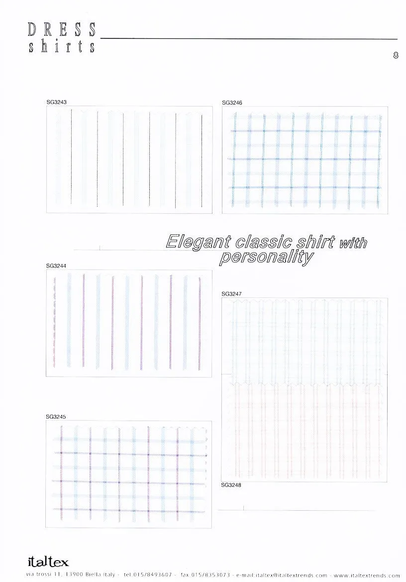 ITALTEX DRESS SHIRTS SS2022