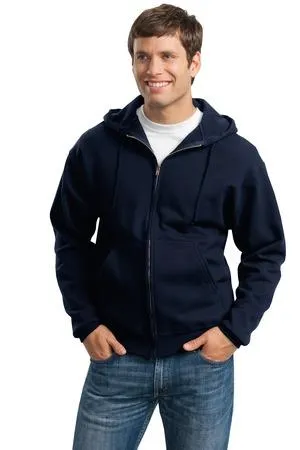 JERZEES?? Super Sweats?? NuBlend?? - Full-Zip Hooded Sweatshirt Navy.4762