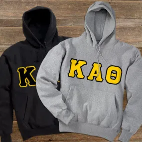 Kappa Alpha Theta Hooded Sweatshirt, 2-Pack Bundle Deal - TWILL