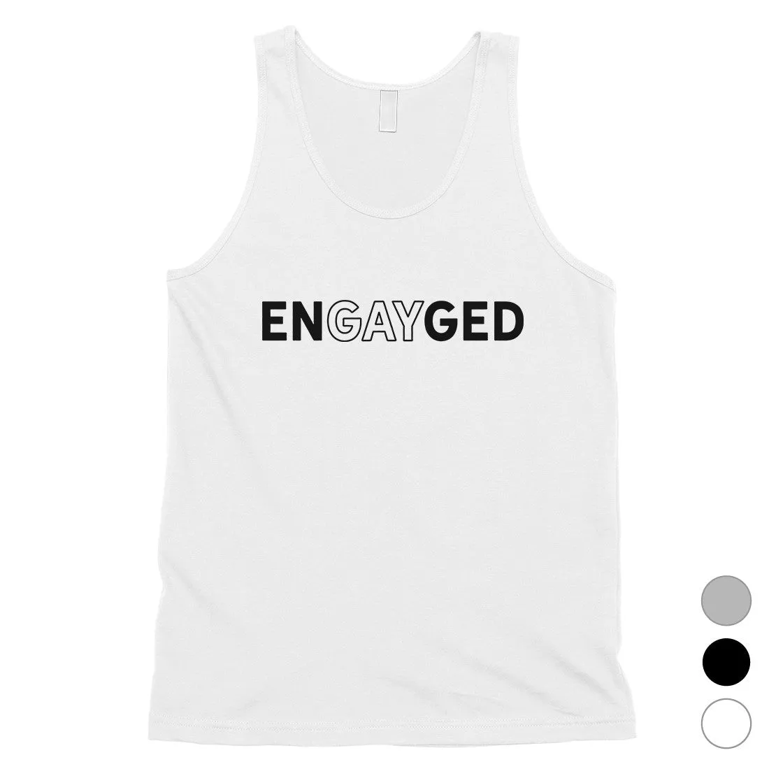 LGBT Engayged Mens Tank Top