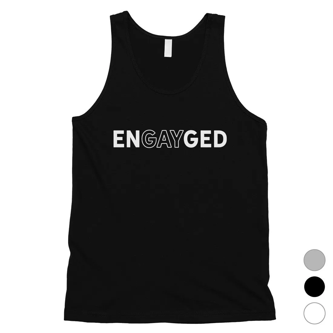 LGBT Engayged Mens Tank Top