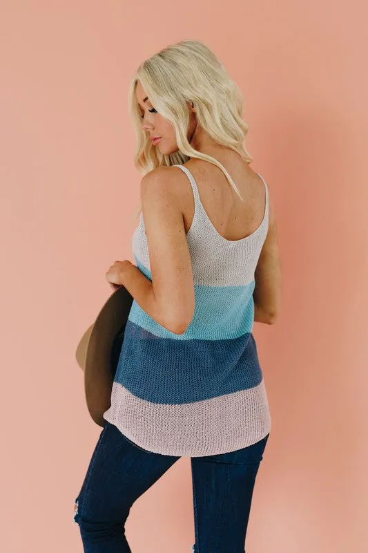 Loose Knit Tank -XL