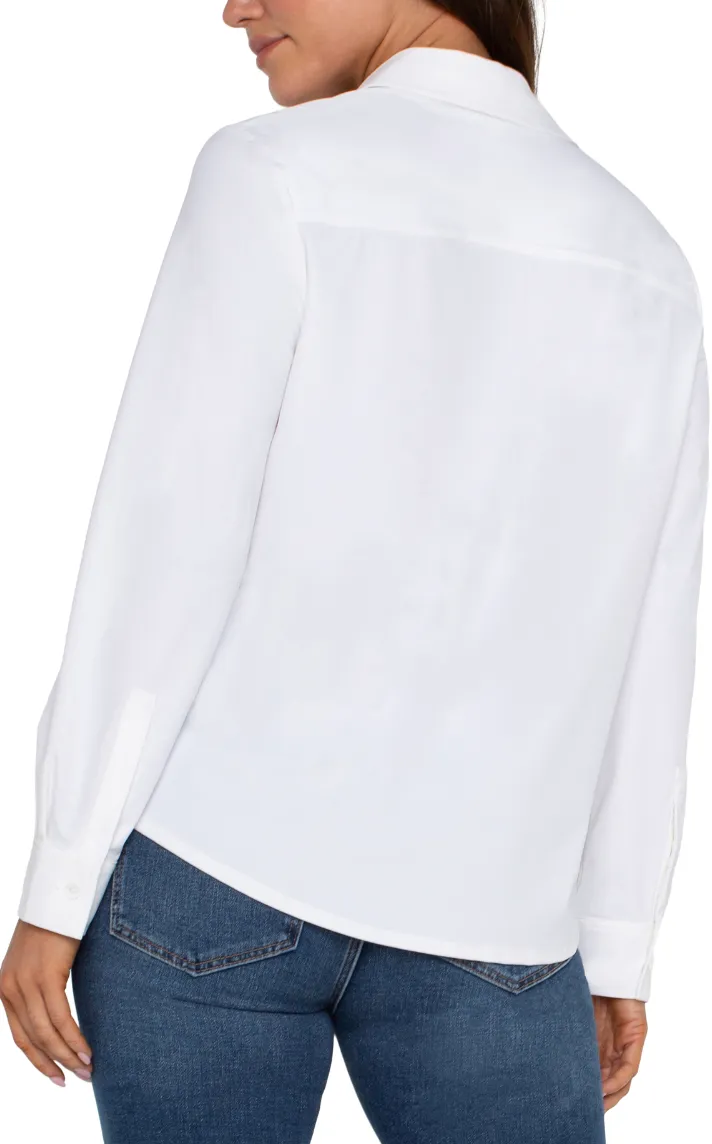 LVRP Button Down Shirt-White