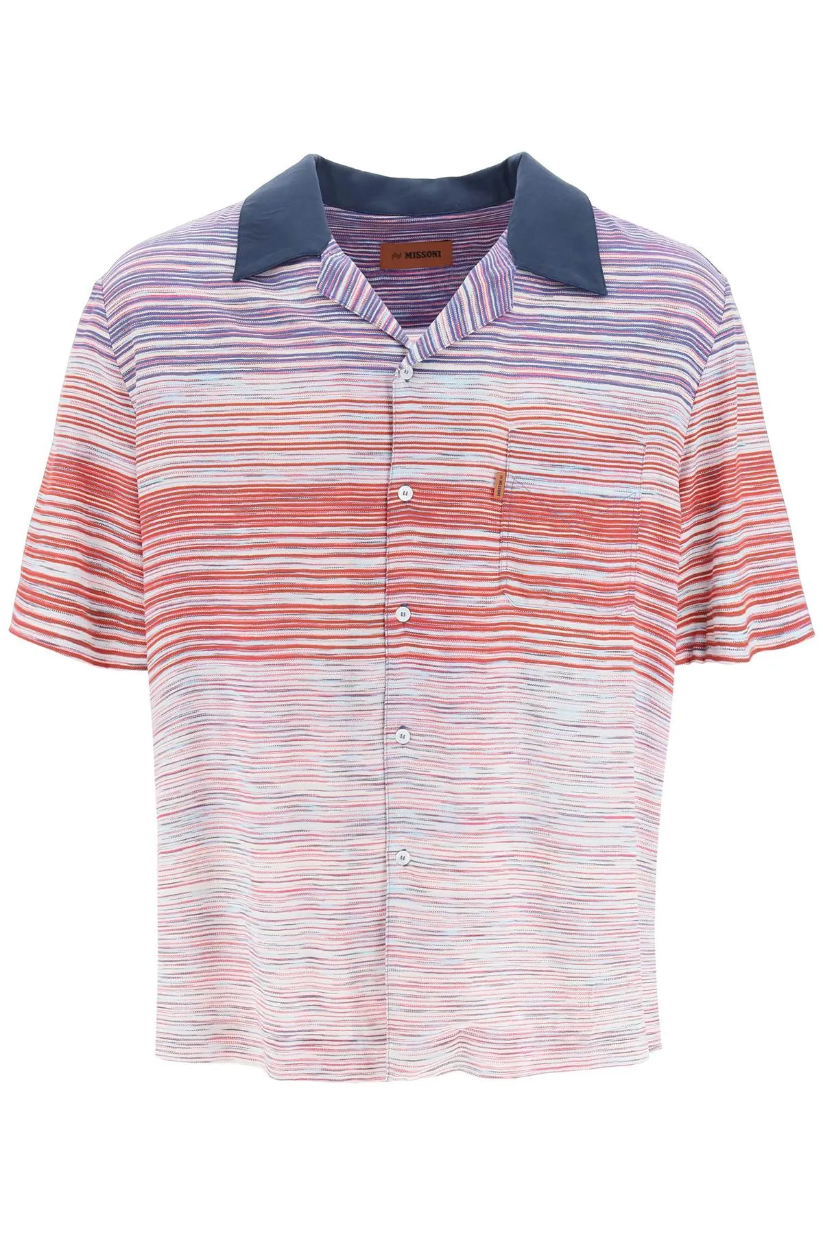 Missoni patterned bowling shirt