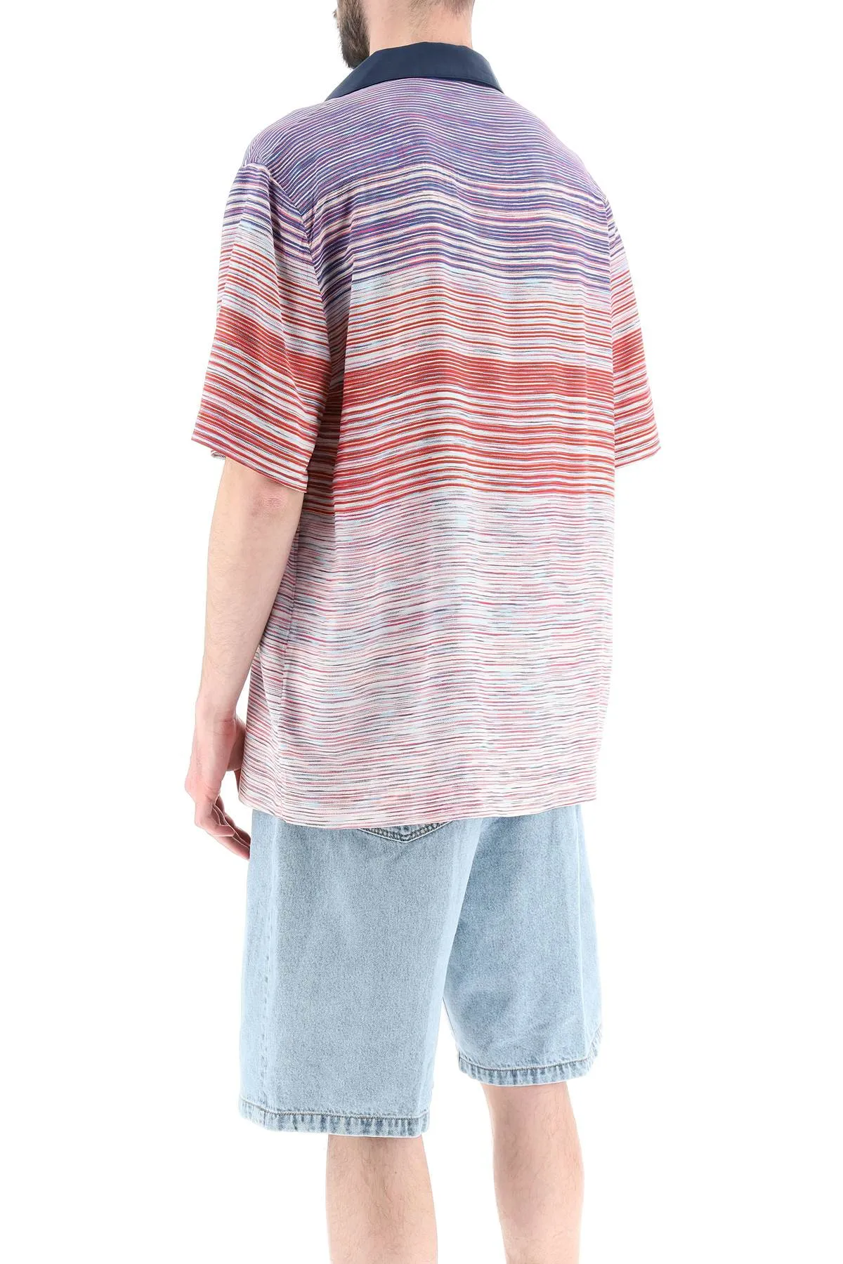 Missoni patterned bowling shirt