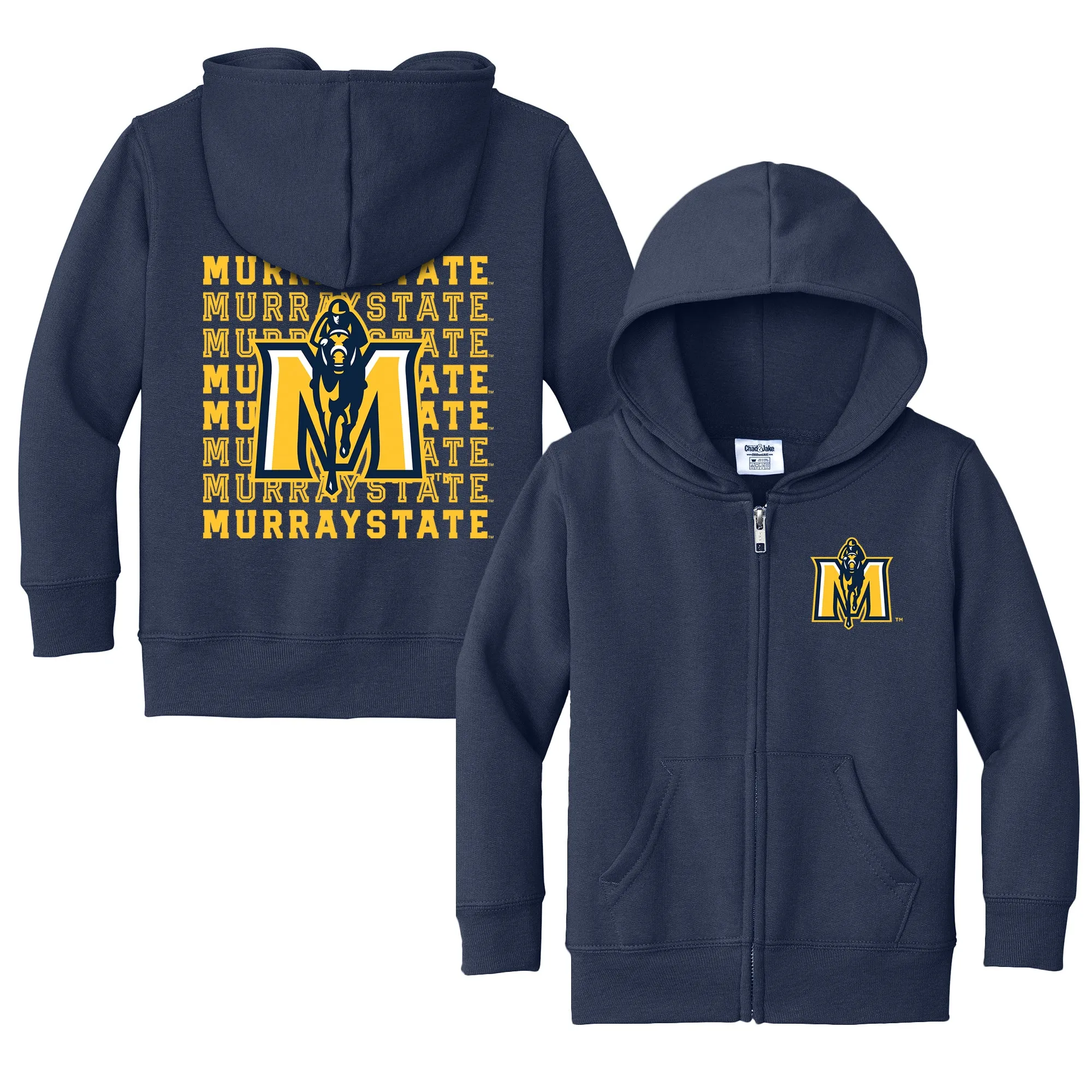 Murray St. Racers Retro Toddler Full-Zip Sweatshirt