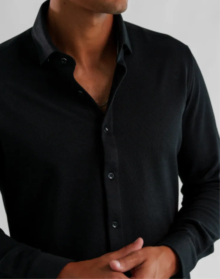 ORIGIN – Black Long Sleeve Shirt