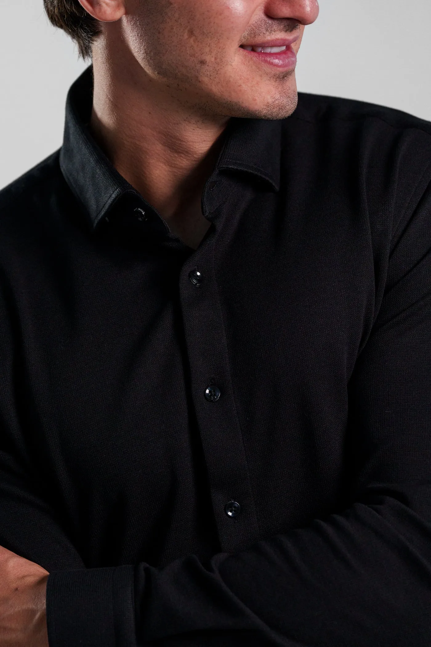 ORIGIN – Black Long Sleeve Shirt