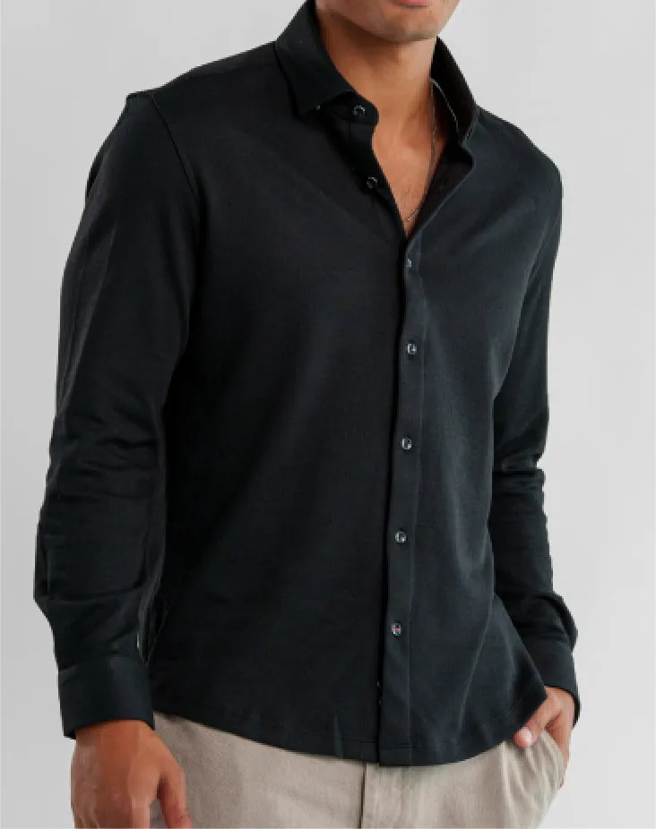 ORIGIN – Black Long Sleeve Shirt