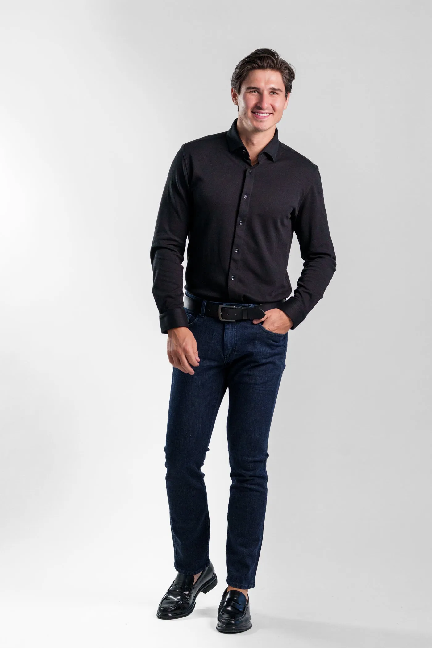 ORIGIN – Black Long Sleeve Shirt