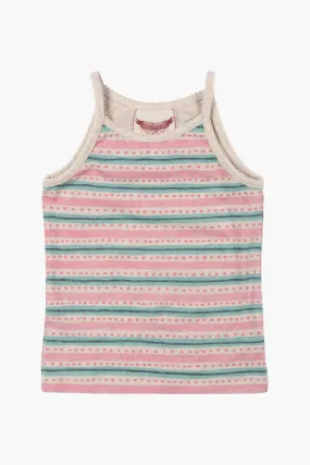 Paper Wings Texta Stripe Tank Girls Shirt (Size 2 left)