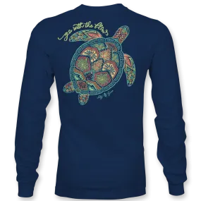 Patterned Turtle - LONG SLEEVE - 20069