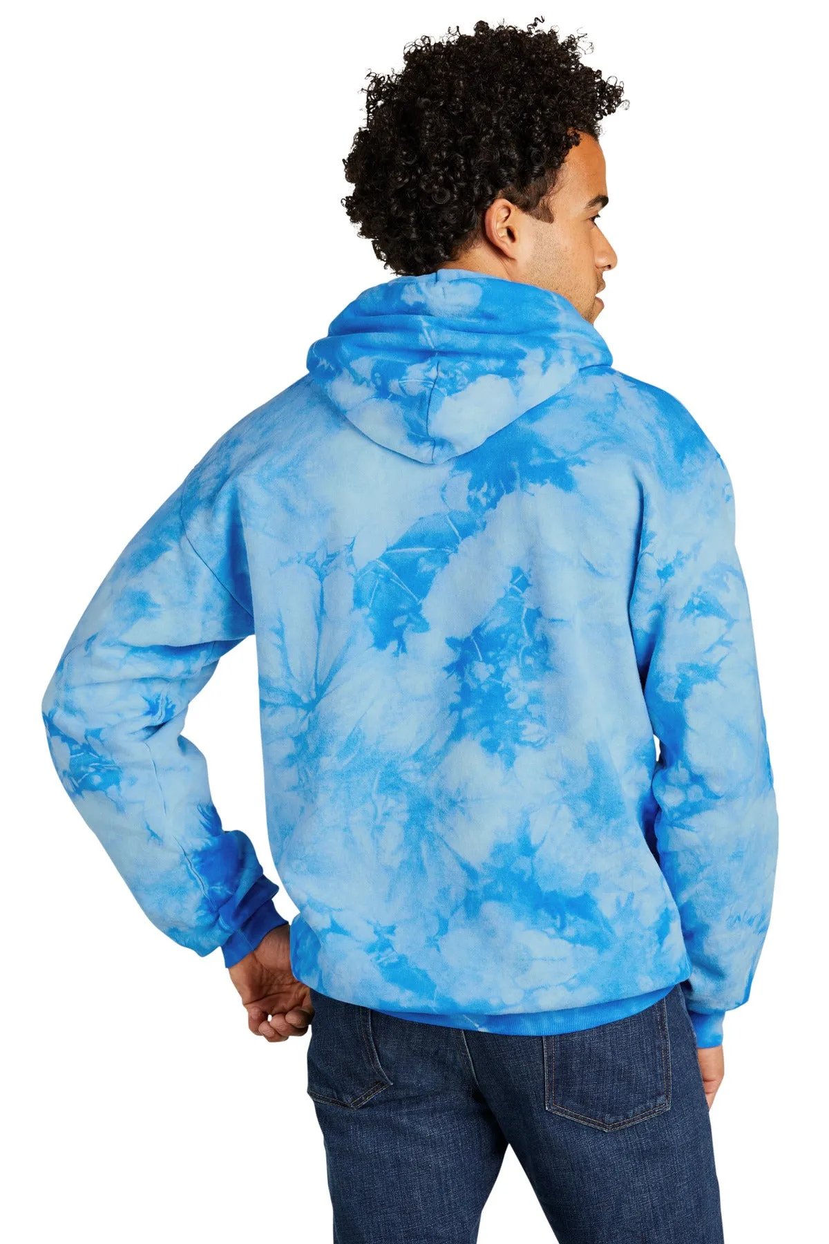 Port & Company Crystal Tie-Dye Pullover Hoodie PC144