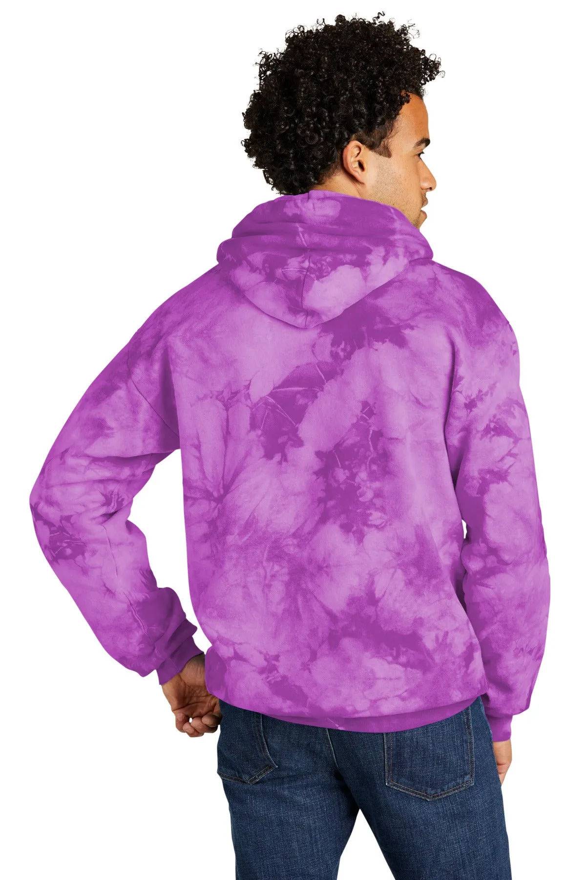 Port & Company Crystal Tie-Dye Pullover Hoodie PC144