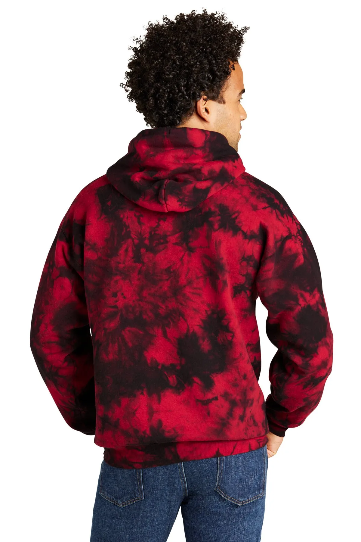 Port & Company Crystal Tie-Dye Pullover Hoodie PC144