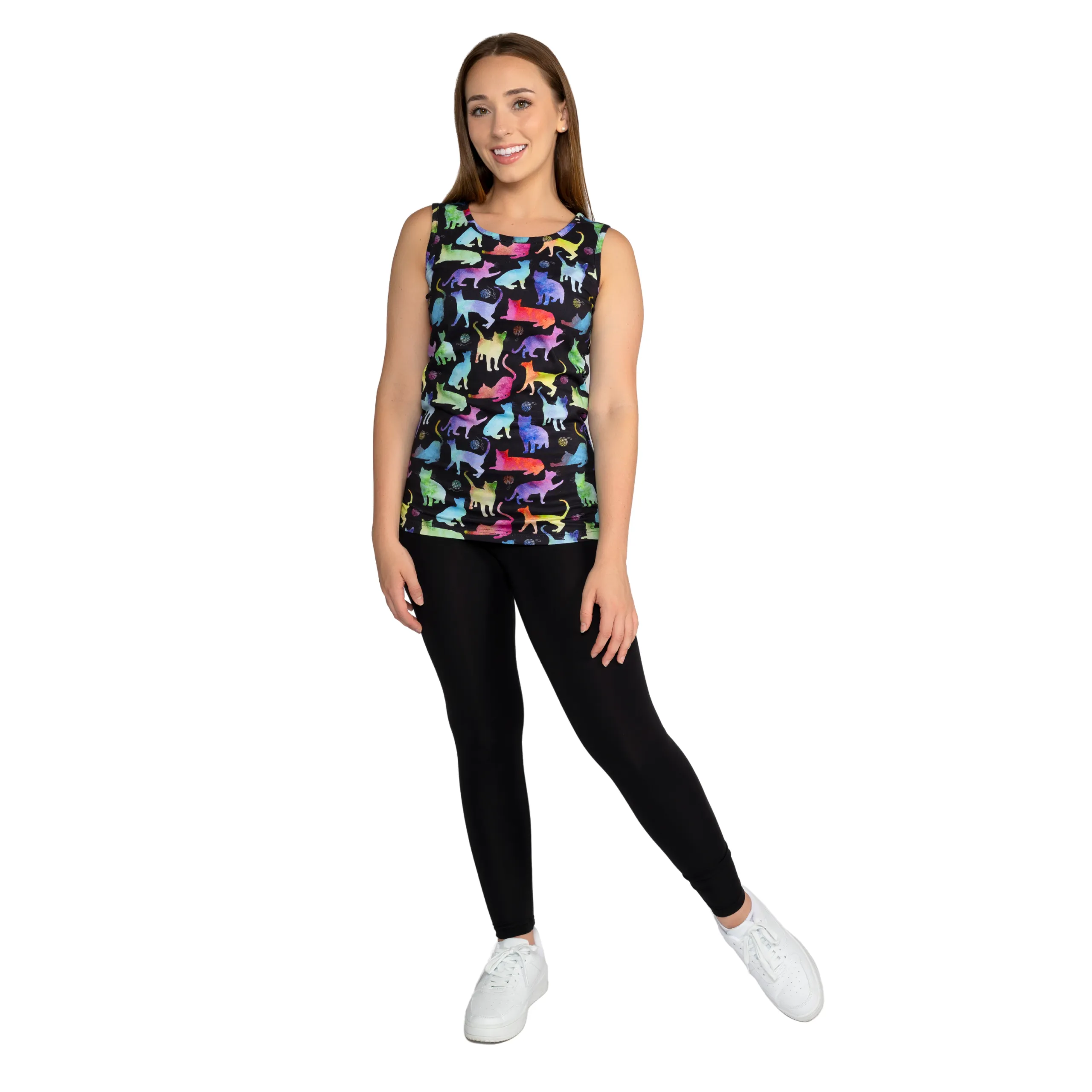 Rainbow Cats String Theory Tank Top