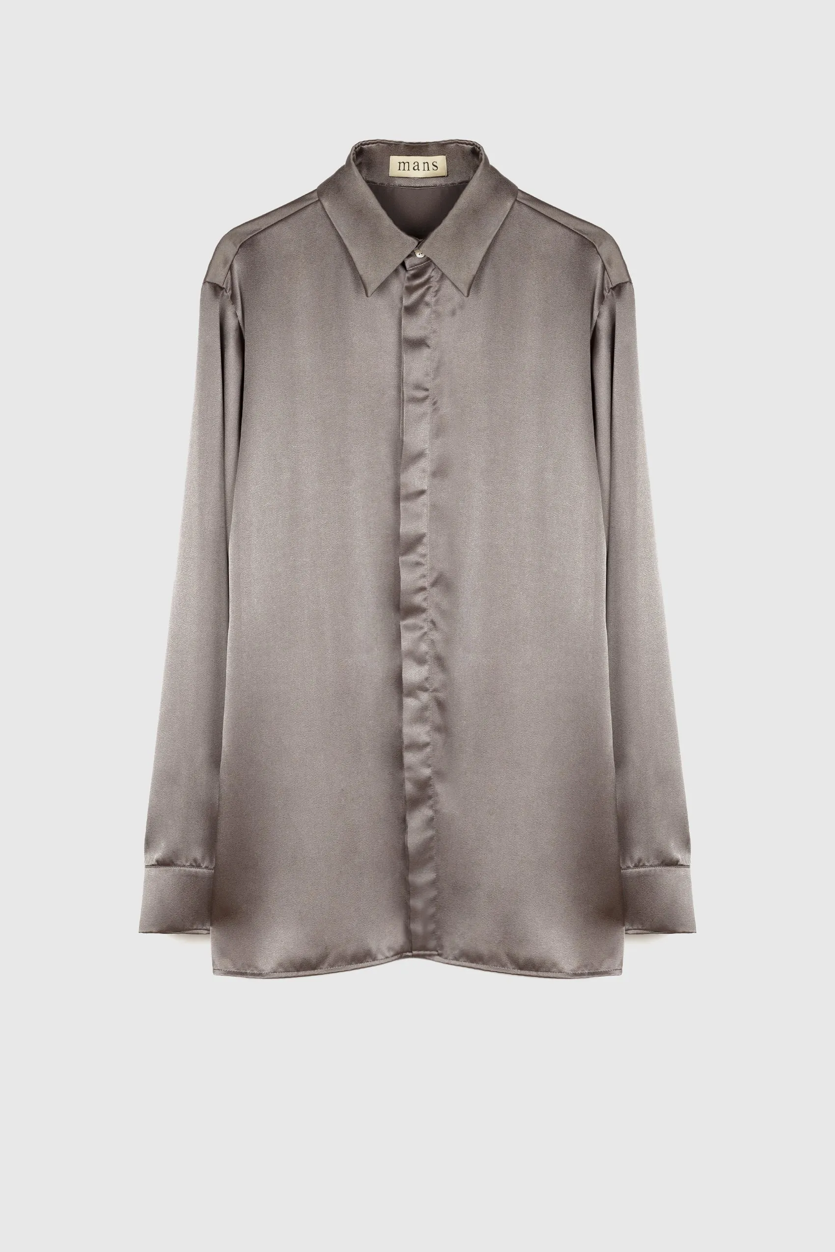 Satin basic shirt