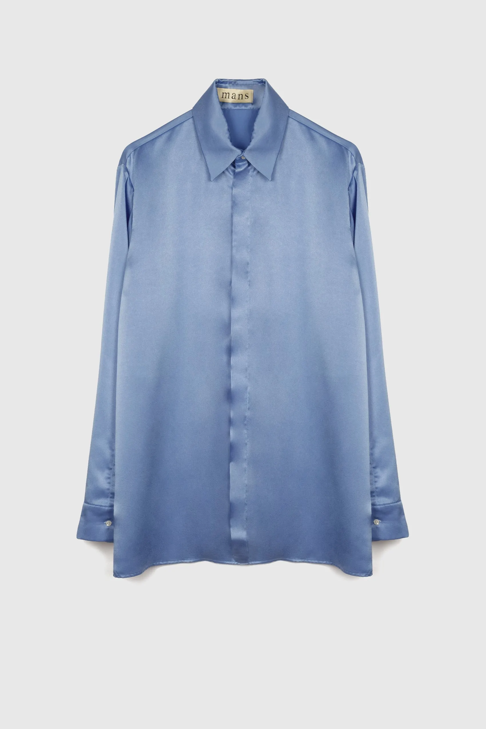 Satin basic shirt