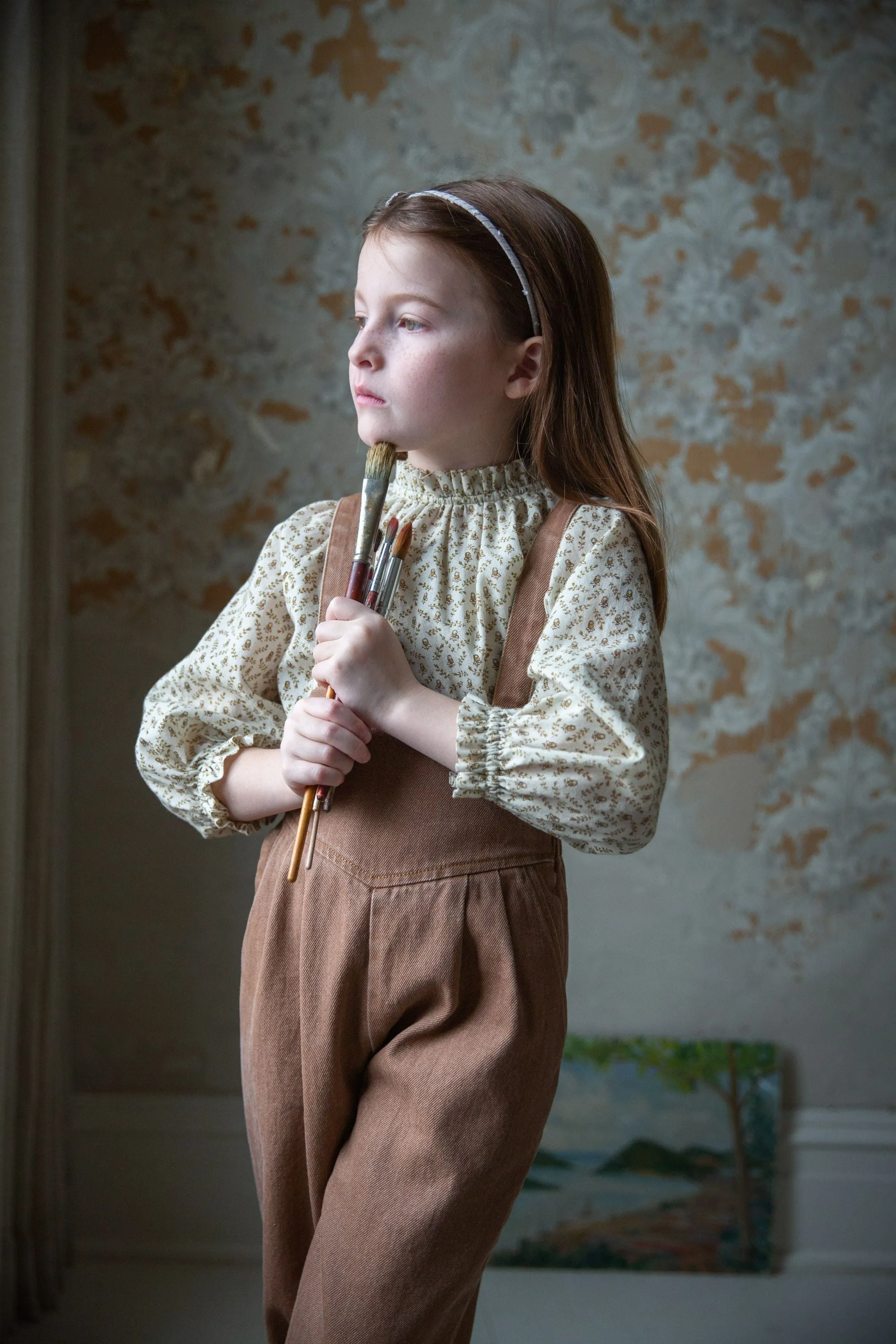 Soor Ploom Ramona Blouse - Twig & Vine on Old Gold